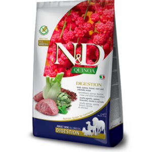 N&D Quinoa Dog Adult Medium/Maxi Digestion - Jagnjetina