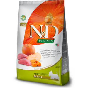 N&D Pumpkin Dog Adult Mini – Divlja svinja i jabuka