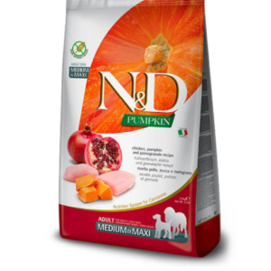 N&D Pumpkin Dog Adult Medium/Maxi – Piletina i nar