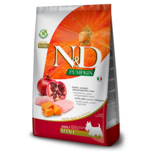 N&D Pumpkin Dog Adult Mini – Piletina i nar