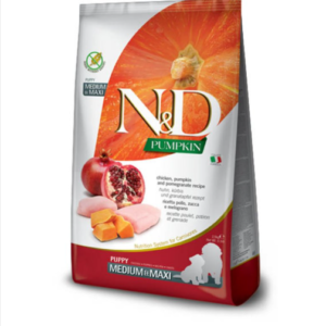 N&D Pumpkin Dog Puppy Medium/Maxi – Piletina i nar