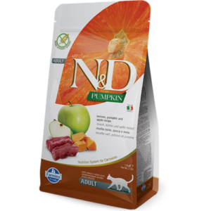 N&D Pumpkin Cat Adult – Divljač i jabuka