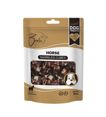 Besta Marbeled kockice Konjetina 80g Besta Marbled kockice Konjetina 80g