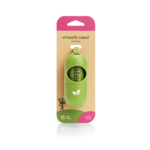 Earth rated BIO kese za izmet Dispenzer + 1 rolna Lavanda