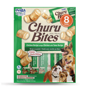Inaba Dog Bites wraps Chicken with Tuna 8x12g