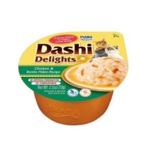 Inaba Cat Dashi Delights Chicken & Bonito flakes 70g