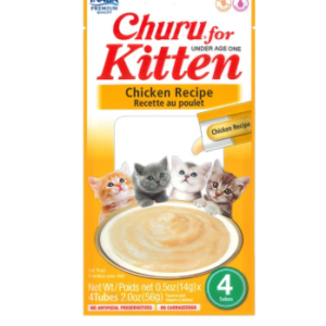 Inaba Cat Kitten Chicken 4×14g