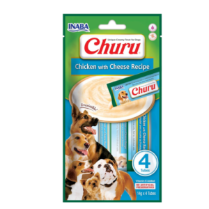 Inaba Dog Chicken with Cheese 4x14g