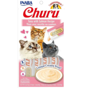 Inaba Cat Tuna with Salmon 4×14g