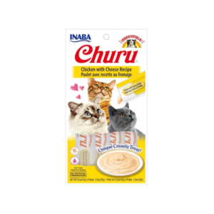 Inaba Cat Chicken with Cheese 4×14g
