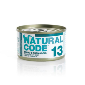 Natural Code Cat konzerva Tuna and Cheese 85g
