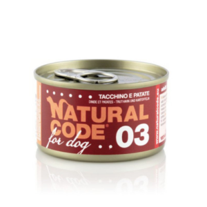Natural Code Dog konzerva Turkey and Potatoes 90g