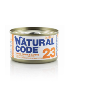 Natural Code Cat konzerva Tuna & Potatoes and Carrots in Jelly 85g