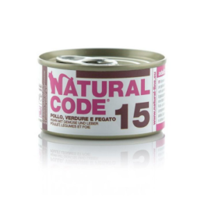 Natural Code Cat konzerva Chicken & Vegetables and Liver 85g