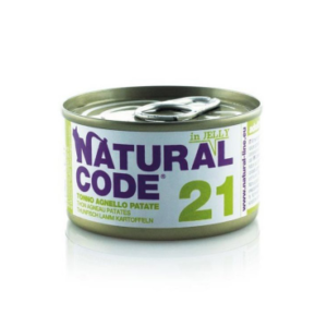 Natural Code Cat konzerva Tuna & Lamb and Potatoes in Jelly 85g