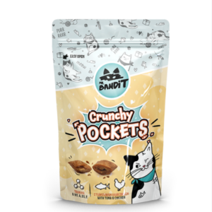 Mr.Bandit Crunchy Pocket Tuna & Chicken 40g