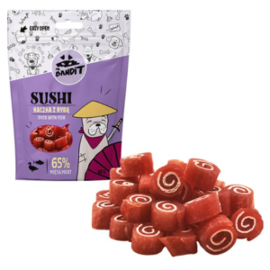 Mr.Bandit Sushi Duck & Fish 80g
