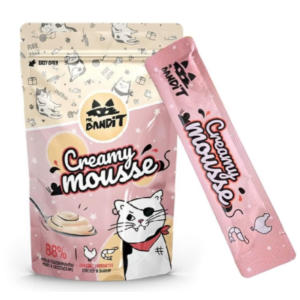Mr.Bandit Creamy mousse Chicken & Shrimps 60g