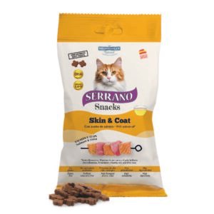 Serrano Cat poslastica Skin&Coat - Losos i tuna 50g