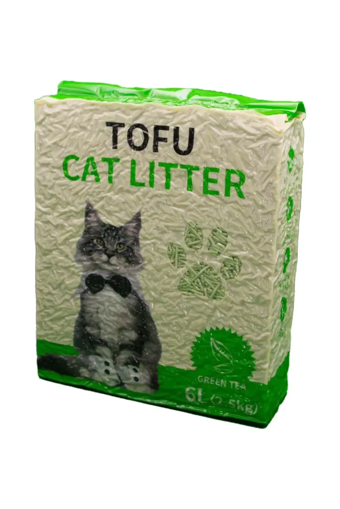 Tomi Tofu Posip za mačke Zeleni Čaj 6L