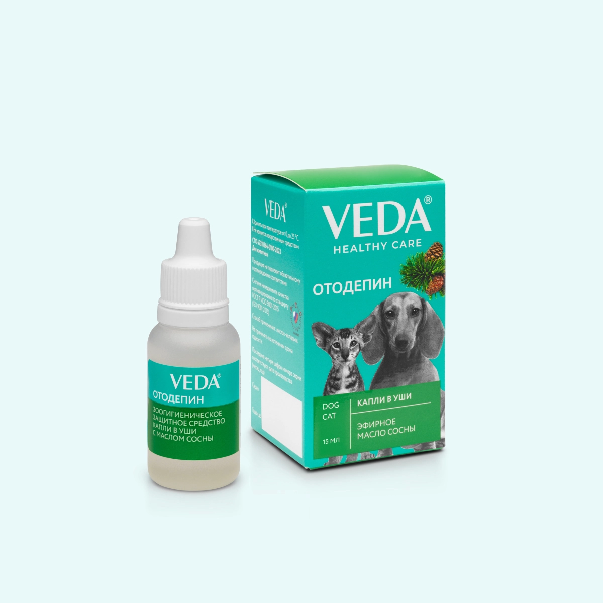 VEDA Otodepin kapi za pse i mačke 15ml VEDA Otodepin kapi za pse i mačke 15ml