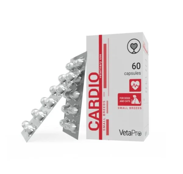 VetaPro Cardio Small breeds za pse 60 tableta VetaPro Cardio Small breeds za pse 60 tableta