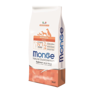 Monge Dog Adult All breeds Losos i pirinač