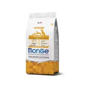 Monge Dog Adult All breeds Ćuretina i pirinač