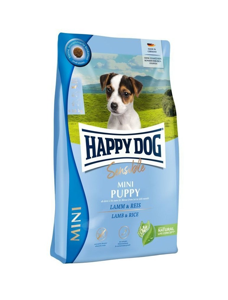19KROHD000241 Happy Dog Mini Puppy Jagnjetina 800g