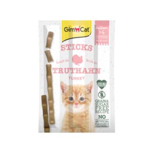 GimCat Kitten Stick Ćuretina 3x3g
