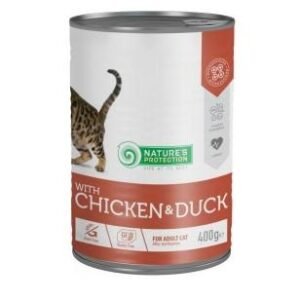 Nature's Protection Cat Sterilised Piletina i Pačetina 400g