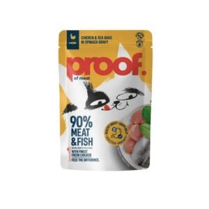Proof Cat Piletina i brancin u sosu od spanaća 85g