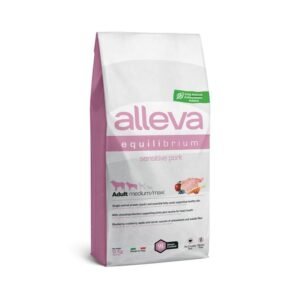 Alleva Equilibrium Adult Medium/Maxi Sensitive Svinjetina 12kg