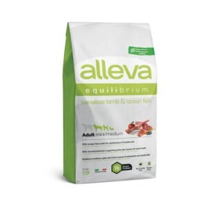 Alleva Equilibrium Adult Medium/Mini Sensitive Jagnjetina i Riba 2kg
