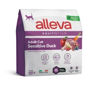 Alleva Equilibrium Cat Adult Sensitive Pačetina 400g