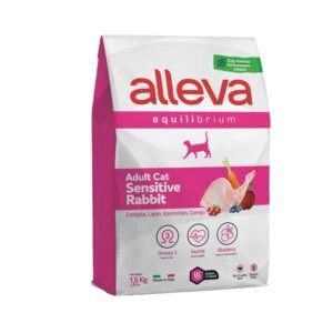 Alleva Equilibrium Cat Adult Sensitive Zečetina 1.5kg