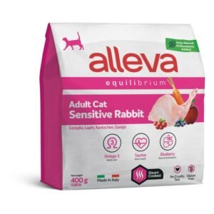 Alleva Equilibrium Cat Adult Sensitive Zečetina 400g
