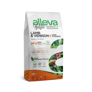 Alleva Holistic Adult Medium/Maxi Jagnjetina i Divljač 2kg
