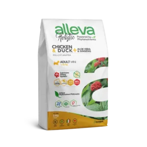 Alleva Holistic Adult Mini Piletina i Pačetina 2kg