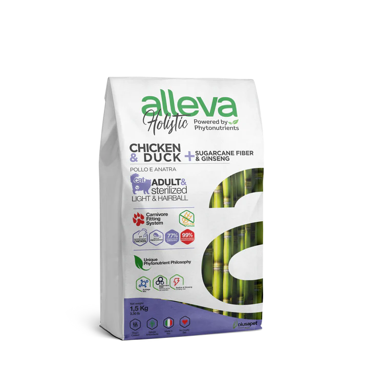 Alleva Holistic Cat Adult Sterilized Piletina i Pačetina 1.5kg Alleva Holistic Cat Adult Sterilized Piletina i Pačetina 1.5kg