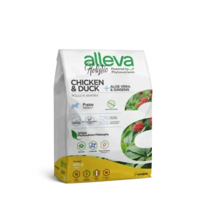 Alleva Holistic Puppy/Junior Medium Piletina i Pačetina 2kg