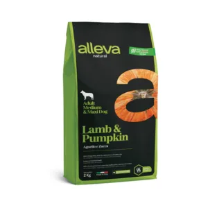 Alleva Natural Adult Medium/Maxi Jagnjetina i Bundeva 2kg