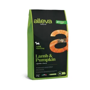 Alleva Natural Adult Mini Jagnjetina i Bundeva 2kg