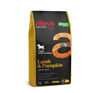 Alleva Natural Puppy All Breeds Jagnjetina i Bundeva 2kg