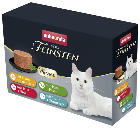 Animonda Vom Feinsten Adult Mousse mix 12x85g Animonda Vom Feinsten Adult Mousse mix 12x85g