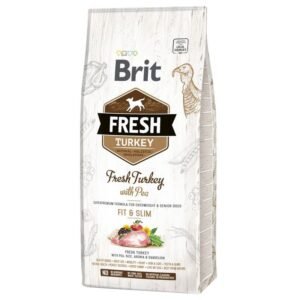Brit Fresh Adult Light Fit & Slim Ćuretina sa Graškom 12kg