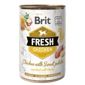 Brit Fresh konzerva Piletina sa Batatom 400g