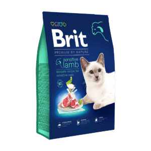 Brit Premium Cat Adult - Sensitive Jagnjetina 8kg