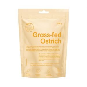 Buddy Semi Moist Ostrich with blackberries 200g