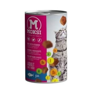 Moksi konzerva za mačke Riba 415g